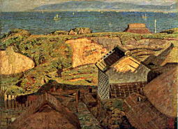 海辺の村(白壁の家)1910.jpg